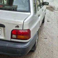 پراید نقره ای مدل ۸۴