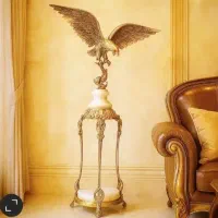 دلفین عقاب طوطی اسب کنار سالنی برنز