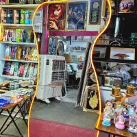 آینه دفرمه  نئون دار ارسال رایگان