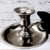 جفت شمعدان سیلورپلیت انگشتی (نوربلین سیلور)|صنایع دستی و سایر لوازم تزئینی|تهران, قیطریه|دیوار