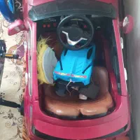 دوچرخه و ماشین شارژی هردوتا سالم درحدنو|اسباب‌بازی بچه|ملکان, |دیوار