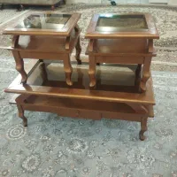 میز عسلی دو طبقه