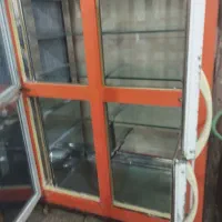 یخچال ویترینی 4درب جلو شیشه ای کم کار|فروشگاه و مغازه|رشت, فلسطین|دیوار