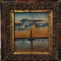 تابلو فرش ماشینی بسیار زیبا