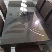 میز و صندلی ناهارخوری 6نفره چوبی