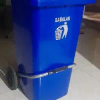 سطل زباله پدالی و چرخ دار بزرگ|لوازم نظافت|تهران, شهرک استقلال|دیوار