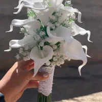 دسته گل عروس|گل مصنوعی|کرمان, |دیوار