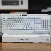 کیبورد گیمینگ msi gk30 vigor white|قطعات و لوازم جانبی رایانه|زاهدان, |دیوار