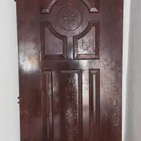 درب چوبی