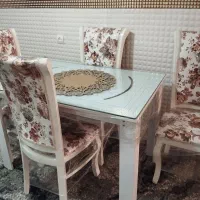 میز صندلی غذاخوری چهار نفره نو|میز و صندلی غذاخوری|دورود, |دیوار