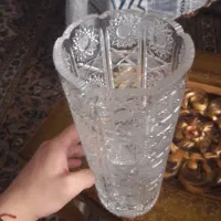 rcr گلدان پیش دستی بوهمیا سوفله خوری کشتی|ظروف سرو و پذیرایی|تهران, هلال احمر|دیوار