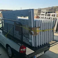 دوجداره یو پی وی سی ثابت لولایی کشویی|خدمات پیشه و مهارت|رباطکریم, شهرک صنعتی سبلان|دیوار