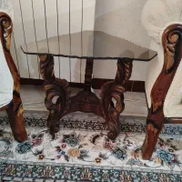 میز جلو مبلی و دو تا عسلی|مبلمان خانگی و میز عسلی|شهریار, شهرک شاهد|دیوار