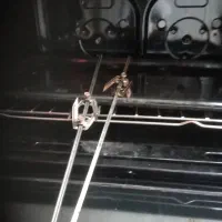 اجاق گاز فردار تمام استیل مدل بیست درحال کار