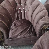 مبلمان ۷ نفره|مبلمان خانگی و میز عسلی|ابریشم, |دیوار