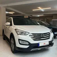 سانتافه ۲۰۱۴ فول تو‌ مارون بدنه بی رنگ حتی سپرها