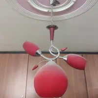 لوستر|لوستر و چراغ آویز|ابریشم, |دیوار