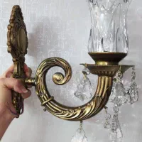 لوستر برنزی ۶ شاخه|لوستر و چراغ آویز|تهران, بهار|دیوار