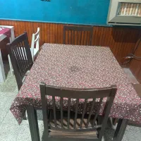 میز ناهار خوری چوبی