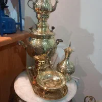 سماور برنجی خوشگل