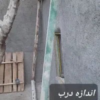 درب حیاط سه تاق