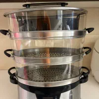 بخار بپز سه طبقه فلر