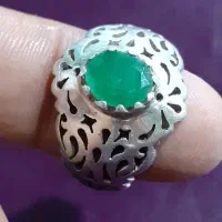 انگشتریاقوت زرد زمرد فیروزه نیشابور|کلکسیون اشیاء عتیقه|کرج, آق تپه|دیوار