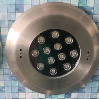 چراغ استخری استیل روکار 36 وات فول کالر