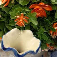 ۲ عدد گلدان قلم آبی قدیمی|کلکسیون اشیاء عتیقه|تهران, سنائی|دیوار