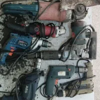 دریل فرز بتن کن مینی فرز دریل شارژی کفکش