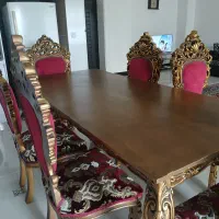 میز ناهارخوری ۸ نفره در حد نو|میز و صندلی غذاخوری|تنکابن, |دیوار