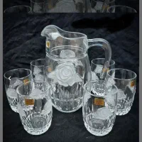 ظروف سیلور وارمر پارچ و لیوان فرانسه پیاله کریستال|ظروف سرو و پذیرایی|کرج, کوی مدرس|دیوار