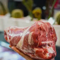 گردن گوسفندی بره نر به نرم به شرط پخت