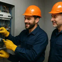 تیم برقکاری مجرب و حرفه ای خانگی و صنعتی