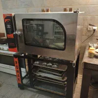 اجاق گاز و  فر کانوکشن روماک ۴ سینی برقی گازی