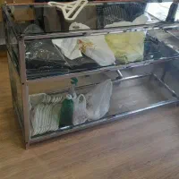 ویترین آبکاری استیل