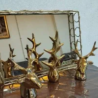 سینی آینه ای با مجسمه ها