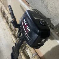 موتورقایق ۵اسب پارسیان با تشت