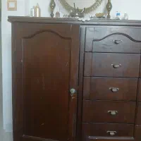 دراور چوبی|جاکفشی، کمد، دراور|مشهد, چهارچشمه|دیوار