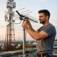 نصب آنتن و براکت تلویزیون و تعمیرات