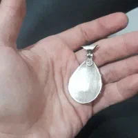 پلاک نقره ی دست ساز خرم سلطانی|جواهرات|کرمانشاه, |دیوار