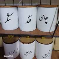 بانکه سرامیکی با استند|ظروف سرو و پذیرایی|اصفهان, ملک‌شهر|دیوار