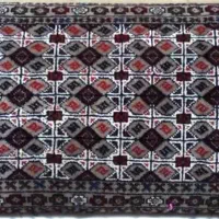 پشتی ترکمن دست باف