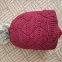 کلاه و شال گردن زرشکی ۲ مدل|لباس|تهران, نارمک|دیوار