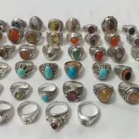 انگشتر نقره مردانه|کلکسیون اشیاء عتیقه|تهران, بوستان ولایت|دیوار