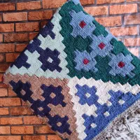 گلیم دستباف قشقایی ذرع و نیم تازه بافت|گلیم، جاجیم، گبه|تهران, ونک|دیوار