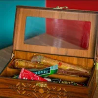 جعبه چوبی تزئینی آجیل و خشکبار|ظروف سرو و پذیرایی|تهران, امام حسین|دیوار