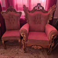 مبلمان 9نفره استیل سلطنتی و میز ناهار خوری 4نفره|مبلمان خانگی و میز عسلی|لردگان, |دیوار