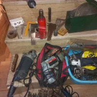 سنگ فرز بوش ودلرو تعدادی،ابزار آلات