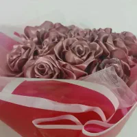 دسته گل روبانی بسیار زیبا|گل مصنوعی|قم, سید معصوم|دیوار